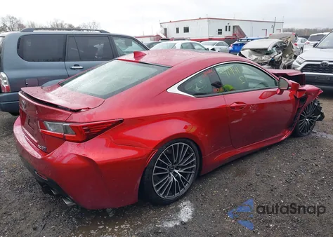 2016 Lexus Rc F from USA, damaged, VIN JTHHP5BC7G5005520